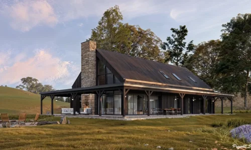 Projekty typu stodoła z garażem – funkcjonalność i wygoda